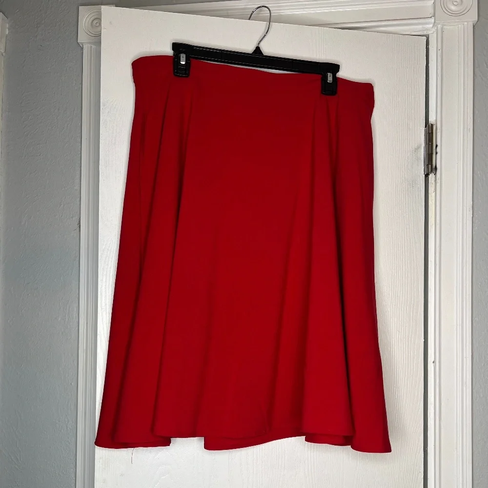 Red ModCloth Skirt - Picture 1 of 1